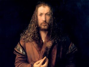 Auto retrato na idade de vinte e oito de Albrecht Dürer Auto retrato na idade de vinte e oito de Albrecht Dürer