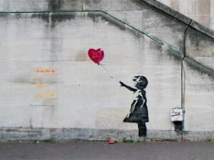 Girl With Balloon Banksy