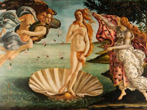 Simonetta Vespucci em O Nascimento de Vênus de Botticelli Simonetta Vespucci em O Nascimento de Vênus de Botticelli