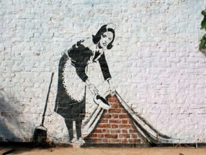 Sweep It Under The Carpet Banksy