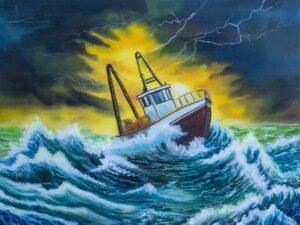 Barco na Tempestade Barco na Tempestade
