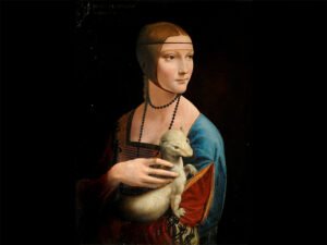 A dama e o Carminho Obra de Da Vinci