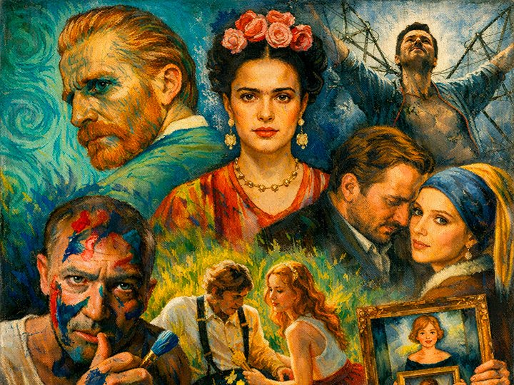 10 FILMES E SÉRIES IMPERDÍVEIS SOBRE PINTORES FAMOSOS DA HISTÓRIA DA ARTE