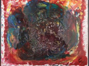 Pintura com técnica mista de textura Artes Mona Liza Pintura com técnica mista de textura Artes Mona Liza